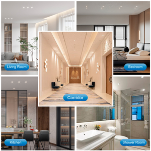 Illuminazione da Interno: Faretti <span class=keywords><strong>LED</strong></span> a Incasso Sottili da 3, 4 e 6 Pollici, Dimmerabili 5CCT 9W per Soffitti di Casa e Ufficio - Product Image 6