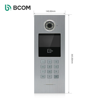 Videoportero Tuya IP con visión nocturna, características impermeables, interruptor POE de construcción, Monitor de cámara a Color de frecuencia WiFi de 2,4 GHz