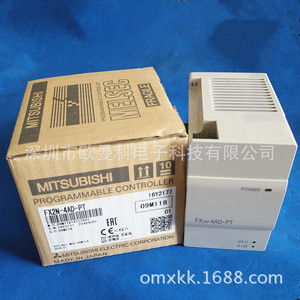Módulo de entrada analógica Mitsubishi Fx2n-4ad-pt, sensor de temperatura de 4 canales para control industrial - Product Image 1