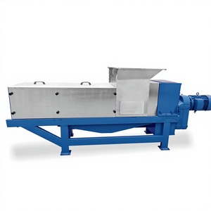 Presse à vis Bibo pour la déshydratation des résidus de grains, presse à vis pour la production de jus de blé, machine à jus / presse à vis pour la déshydratation des déchets alimentaires - Product Image 1