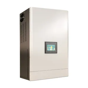 Onduleur solaire hybride de 20kw, système de conversion électrique sur réseau et hors réseau, régulateur bidirectionnel, vente en gros