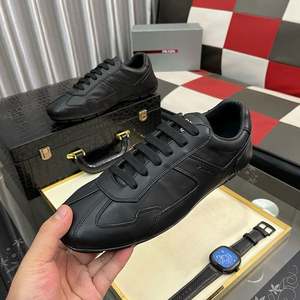 Zapatillas Deportivas Casuales de Diseño Premium para Hombre, Cuero Genuino, Entresuela PHYLON, Suela Exterior de PVC Antideslizante, con Cordones - Product Image 3