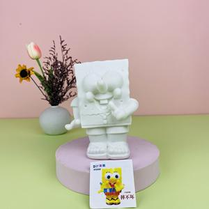 Résine artisanat bricolage fluide Art figurines différentes poupées en vinyle enfants dessin personnage de dessin animé jouets avec <span class=keywords><strong>tirelire</strong></span> - Product Image 3