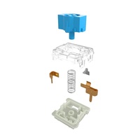 GATERON KS-33 3 Pin Blue Red Brown Silver Customized DIY Hot Swap Mechanical Keyboard Low Profile 2.0 Switch