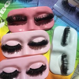 Spike Lashes Vendeur de faux cils vaporeux en faux vison fait à la main 25mm <span class=keywords><strong>Manga</strong></span> Vendeur de cils à bande complète - Product Image 2