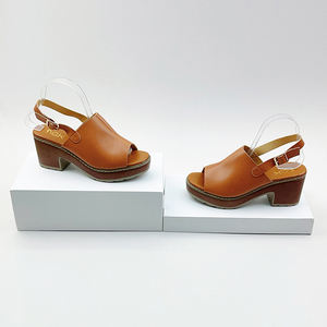 Y 37-41 nuovi sandali da donna <span class=keywords><strong>tacco</strong></span> alto Fishmouth tinta unita semplici <span class=keywords><strong>e</strong></span> versatili <span class=keywords><strong>scarpe</strong></span> da donna <span class=keywords><strong>con</strong></span> tacchi spessi <span class=keywords><strong>fibbie</strong></span> - Product Image 4