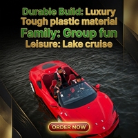 Jet-ski de luxe multicolore 2026 pour sports nautiques, coque inspirée des supercars et fibre de verre marine, garniture LED, location pour une expérience palpitante