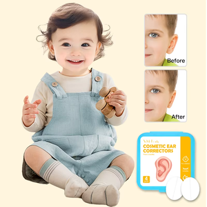 Vente en gros de bandes de correction d'oreilles pour bébés, transparentes, en silicone médical, pour une correction instantanée - Product Image 1