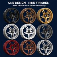 Jantes forgées 2 pièces 18-24 pouces à déport profond multi-rayons 5x112 5x114.3 5x120 pour BMW M3 Audi RS4