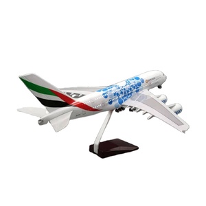 Modelo <span class=keywords><strong>de</strong></span> Avión <span class=keywords><strong>de</strong></span> Juguete a Escala 1/160, Réplica Estática <span class=keywords><strong>de</strong></span> un Avión <span class=keywords><strong>de</strong></span> la Expo Mundial <span class=keywords><strong>de</strong></span> EAU 380 - Product Image 2