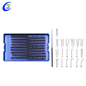 Quảng Châu y tế nhà sản xuất thần kinh phẫu thuật dụng cụ phẫu thuật thần kinh dụng cụ phẫu thuật rhoton Micro dissectors <span class=keywords><strong>Set</strong></span> - Product Image 1