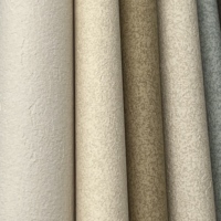 Papier peint vinyle ignifuge et imperméable pour hôtels, motifs variés, support tissu, vente en gros usine, pour revêtement mural d'appartements