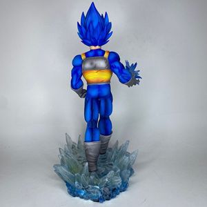Figura de Anime Personalizada OEM ODM JT-089, Estatua Iluminada de Vegeta <span class=keywords><strong>Super</strong></span> Saiyan Blue, Modelo de Adorno, Decoración de Escritorio - Product Image 3