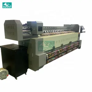 Summit Digital Flag Printer 3200mm Banner drucker Polyester Fabric Dye Sublimation Printer