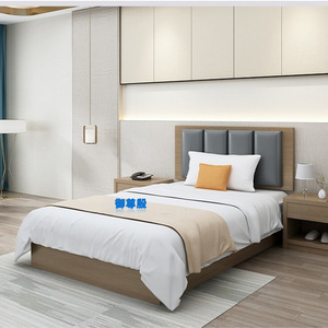 Yu Zun Yin Hotel Bedroom <b>Set</b> Standard Size Complete Furniture For Apartment Homestay Rental Rooms - Product Image 3