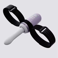 Automatische Mini-Massagepistole mit Heizfunktion, Vibrator für G-Punkt, Klitoris- und Anale Stimulation, Masturbationsdildo-Maschine für Frauen