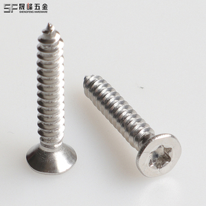 Thép không gỉ Torx chìm đầu M2 Tự Khai thác vít M3.5 M4 <span class=keywords><strong>taper</strong></span> đầu tự khai thác vít an ninh vít - Product Image 2