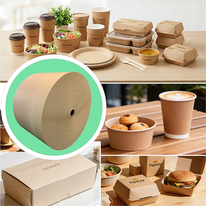 Matière première pour gobelets en papier écologiques et imperméables, directement de l'usine, en pâte de bois vierge - Product Image 6