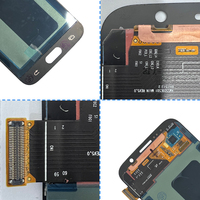 Écran tactile LCD In-cell de remplacement Q.qiu pour mobile avec luminosité de 300-350 cd pour S6 5.1" Garantie 1 an