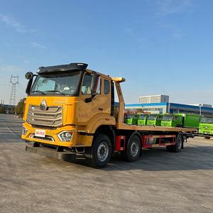 Howo 6x2 Flatbed tamirci çekme yol acil kurtarma için kurtarma aracı 18 Ton Rollback çekme kamyon - Product Image 2