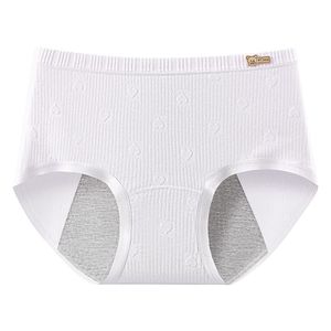 Mutande Mestruali a Vita Media in Cotone Tinta Unita per Donna, Sottili e Impermeabili per Uso Quotidiano - Product Image 5