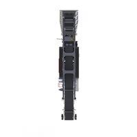 Concasseur mobile à chenilles avec commande PLC et moteur AC pour le recyclage des déchets de construction et du béton, capacité de 250-500 t/h