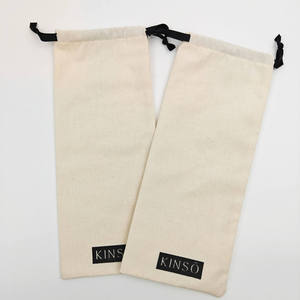 Pochette en toile de coton biodégradable écologique pour bijoux, sac de rangement pour cadeaux, marque de luxe, logo personnalisé, petite pochette cosmétique - Product Image 5