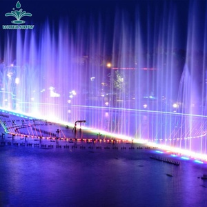 Al aire libre grande río programa de agua flotante música bailando fuente para casa - Product Image 1