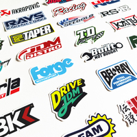 Pegatinas de modificación JDM para coche, calcomanías de vinilo mezcladas para parachoques, casco de bicicleta y motocicleta