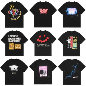 T-Shirt da Uomo di Design all'Ingrosso, Stile Hip Hop <span class=keywords><strong>Rap</strong></span> Retrò, Unisex Casual Oversize Personalizzabile - Product Image 2