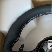 Volant en cuir avec boutons multifonctions et palettes de changement de vitesse pour BMW F30 F10 F20 F32 F36 F22 F11 F82 F15 F31