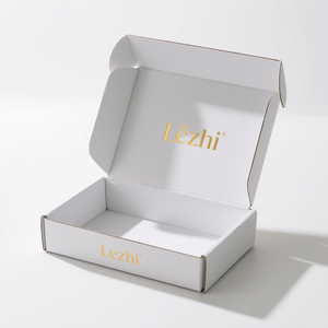 Boîtes à chaussures en carton ondulé noir de grande taille, design fantaisie personnalisé, luxe, meilleur prix, emballage d'expédition - Product Image 2