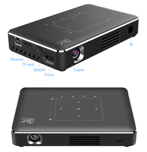 Bolso 150ANSI 300 polegada Tela 4GB RAM <span class=keywords><strong>DDR4</strong></span> T972 Dupla WiFi 3D 4K DLP Mini Android Projetor Inteligente com 9000mA Bateria - Product Image 6