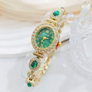 <span class=keywords><strong>Orologio</strong></span> al Quarzo di <span class=keywords><strong>Lusso</strong></span> per <span class=keywords><strong>Donna</strong></span> con Zirconi Incastonati, <span class=keywords><strong>Orologio</strong></span> in Lega con Gemme Colorate e Diamanti - Product Image 4