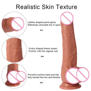 Игрушки для взрослых реалистичный огромный фаллоимитатор с большим искусственным пенисом силиконовая присоска для взрослых - Product Image 2