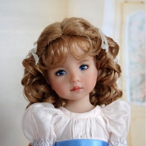 Poupées réalistes en vinyle PVC personnalisées pour les petites filles, cadeau d'anniversaire, poupées noires reborn avec une peau douce et des cheveux peignés - Product Image 3