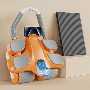 Rueda de <span class=keywords><strong>Entrenamiento</strong></span> Abdominal para Hombres y Mujeres, Rueda Abdominal Inteligente de 4 Ruedas con Rebote Automático - Product Image 6