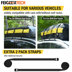 Boîte à bagages de toit étanche pour voiture, design sportif et extérieur, sac de transport universel pour le voyage, fabriqué par Feigeer Tech Manufacturer - Product Image 3