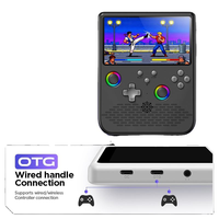 Console de jeu portable H5 Mini, écran IPS 5 pouces, batterie 4000 mAh, éclairage RVB, connexion Wi-Fi et filaire, lecteur de jeux rétro portable