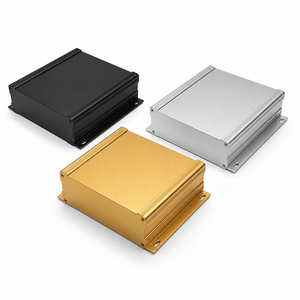 Caja de Aluminio Extruido Anodizado Personalizada para Disipador de Calor, Caja de Proyectos de Aluminio Extruido con Fresado CNC para PCB y Baterías - Product Image 1