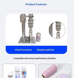 Nouvelle conception Tebak : Machine de sertissage et de capsulage pour <span class=keywords><strong>gaz</strong></span> butane de cuisson et sprays corporels - Product Image 3