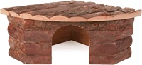 Liunto huche en bois pour lapins, petite maison pour animaux, maison pour rongeurs