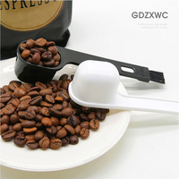 Gobelet doseur en plastique PP de 25 ml (8 grammes) avec cuillères doseuses et pinceaux – Moins de 1 $ – Gadgets pour café