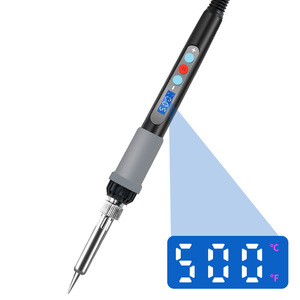 <span class=keywords><strong>Fer</strong></span> à <span class=keywords><strong>souder</strong></span> numérique K21228EU, norme américaine et européenne, avec affichage numérique, température réglable, poignée ergonomique, 220V, kit domestique - Product Image 3