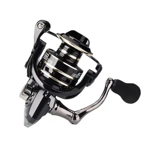 Runtoo 5.2:1 Surfvissen Spinrollen Handwiel Metalen Carrosserie Aluminium Spoel Zoutwater Tackle Pesca