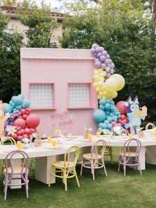 เก้าอี้เด็กทำมือจากหวายธรรมชาติสำหรับงานวันเกิด เฟอร์นิเจอร์เด็กสไตล์โบโฮแบบเรียบง่าย  ขนาด สี และโลโก้สามารถกำหนดเองได้ - Product Image 2