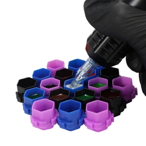 Vasos de Tinta Desechables para Tatuajes, 200 Unidades, Portavasos para Pigmento, Suministros para Estudio de Tatuajes - Product Image 3