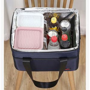 Portable Thermal Cooler Bag Picnic Food Beverage Drink Keeping Organizer <b>Insulated</b> <b>Lunch</b> <b>Box</b> Zipper Tote <b>Lunch</b> <b>Box</b> - Product Image 5