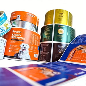 Étiquette personnalisée pour aliments pour animaux de compagnie, autocollant pour emballage de nourriture sèche pour <span class=keywords><strong>chiens</strong></span> et chats - Product Image 6