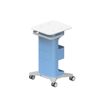 Salón de belleza profesional hidroterapia máquina de cuidado Facial carro diseño moderno plástico transparente Color plegable resistente